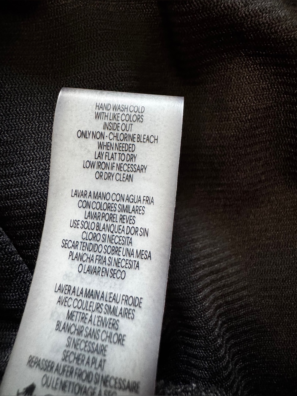 Calvin Klein Black Sequin Beaded Sleeveless Shell Blouse Top M - Picture 10 of 10